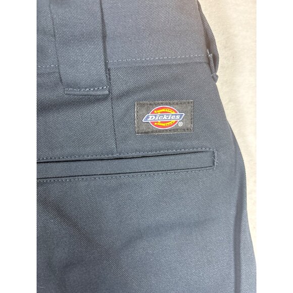 Dickies Mens Cargo Work Pants 32x32 Relaxed Fit Navy Blue Polyester/Cotton - Picture 9 of 12